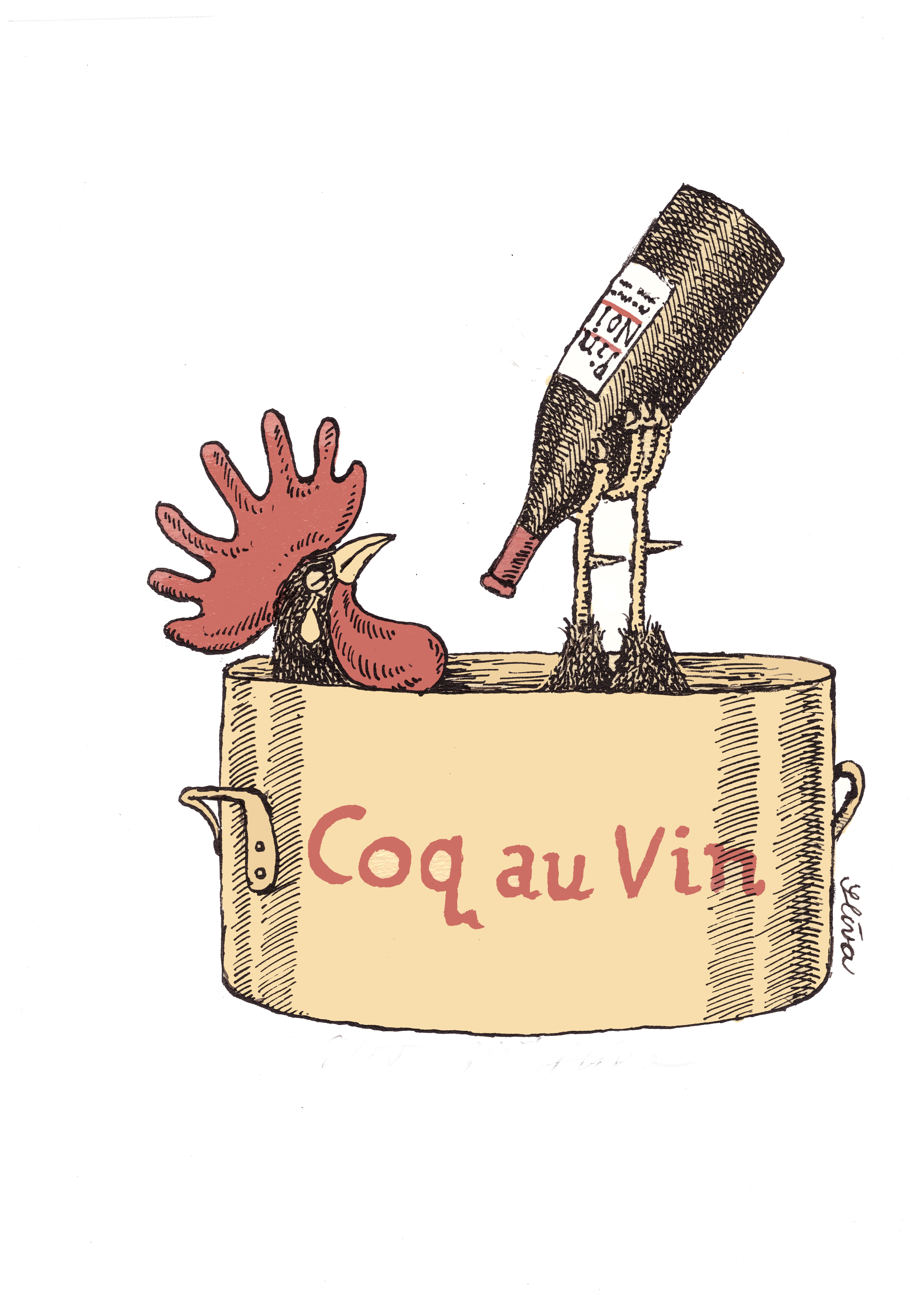 Sliva Coq au Vin